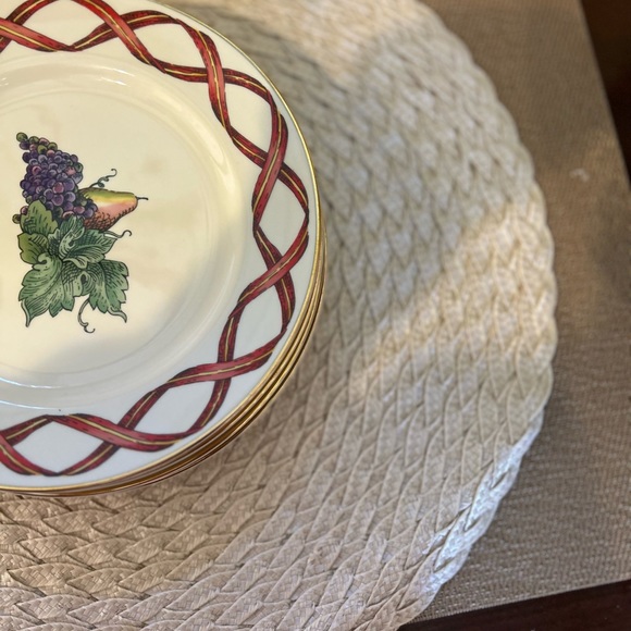 Holiday Harvest Salad Plate by Royal Limited, Japan, Set of 4, Holiday Table, - Picture 12 of 14